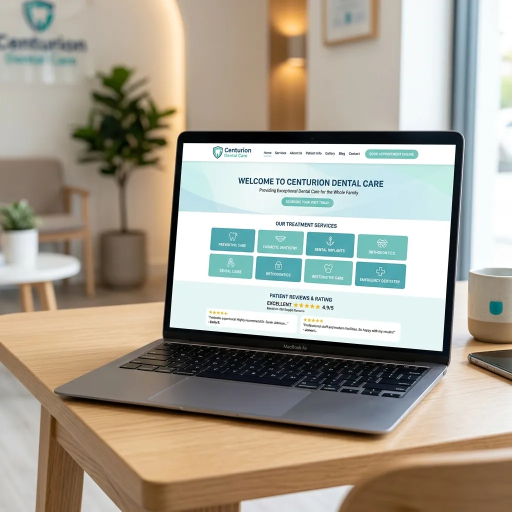 Brightline Dental Studio Website Design
