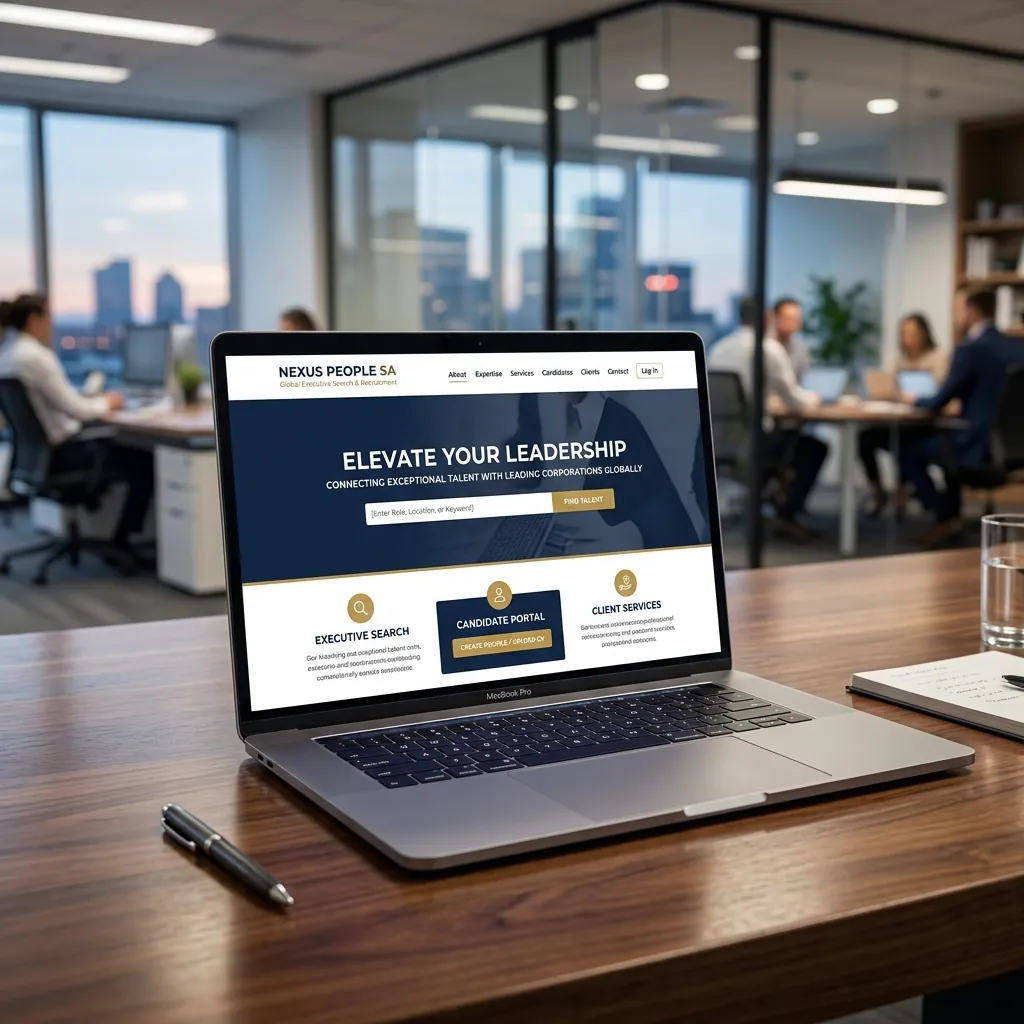 Nexus People SA Website Design